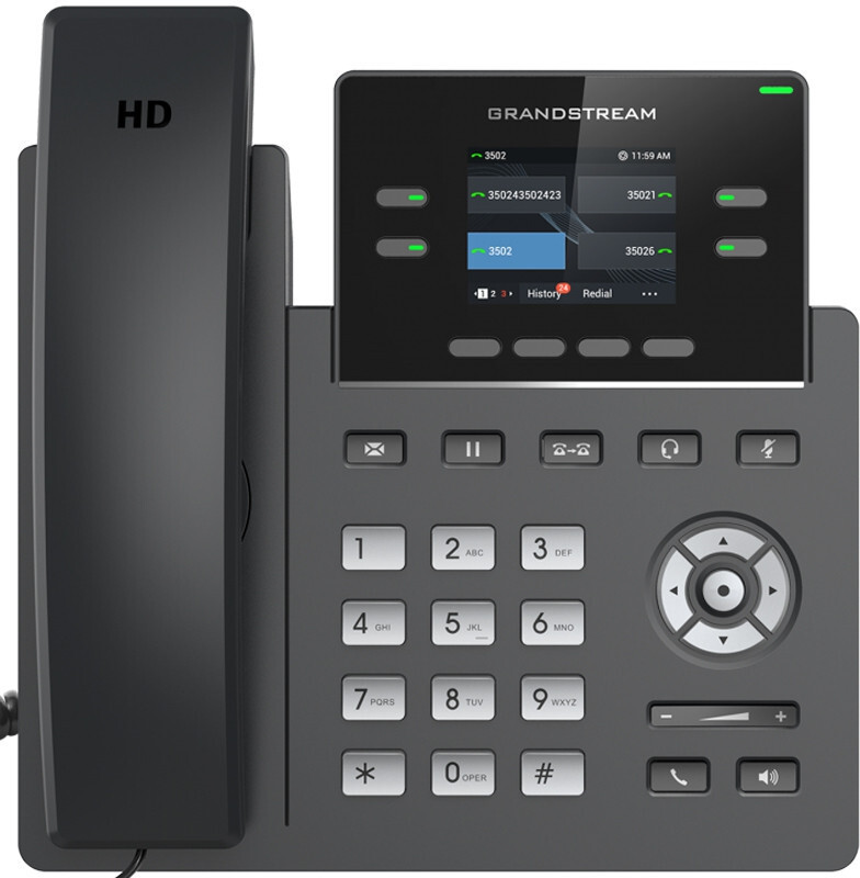 Grandstream GRP2612 (no PoE) Téléphone IP
